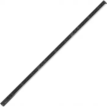 Bachmann IT PDU Basic 1U Rackmount PDU - 8x C13 stopcontacten, 16A, 230V, 1,8m kabel, zwart