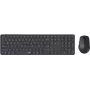 Rapoo E9810M draadloze multi-mode desktopset, QWERTZ, donkergrijs