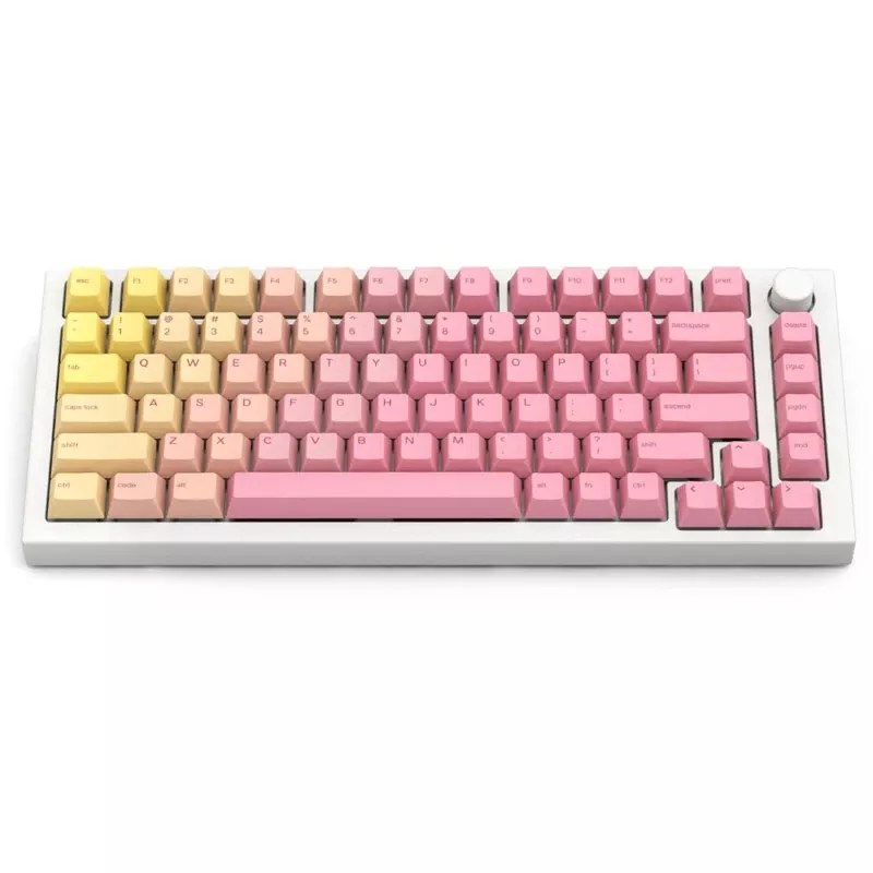 Glorious GPBT keycaps - Pink Grapefruit (114 toetsen, Cherry-profiel, PBT, dye-sublimated)