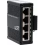 EXSYS EX-62021PoE-P 5-poorts industriële Gigabit micro-switch met PoE-pass-through, unmanaged