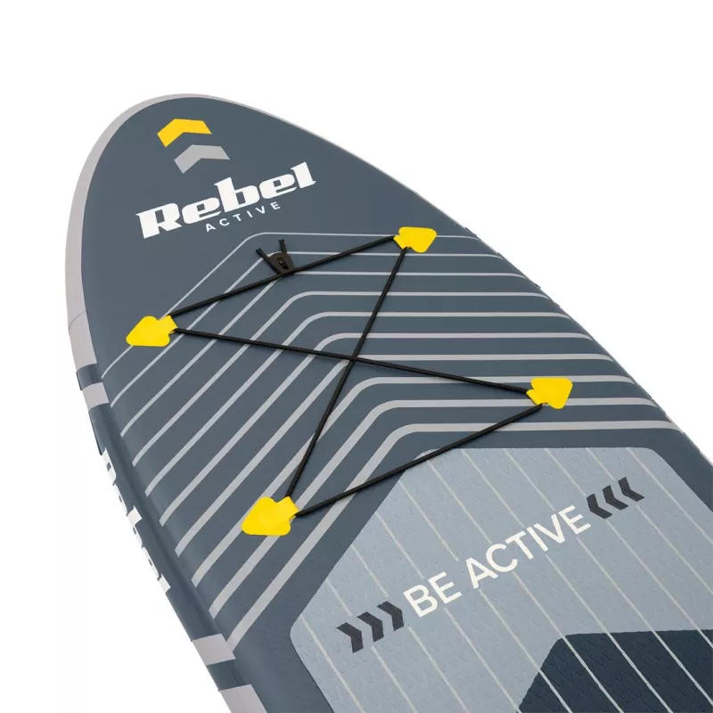 REBEL ACTIVE Small opblaasbaar SUP-board grijs RBA-4511