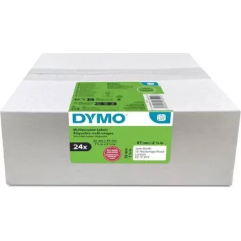 DYMO retouretiketten Advantage Pack 32x57mm 24 rollen 1000 etiketten per rol (2223590)