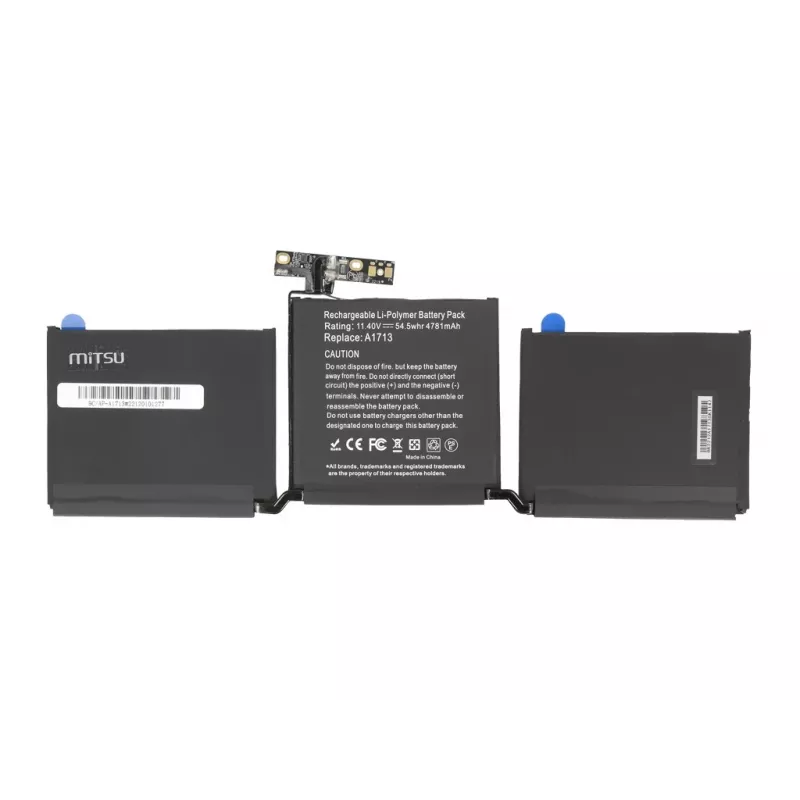 MITSU accu Apple MacBook Air A1713 PRO13 A1708