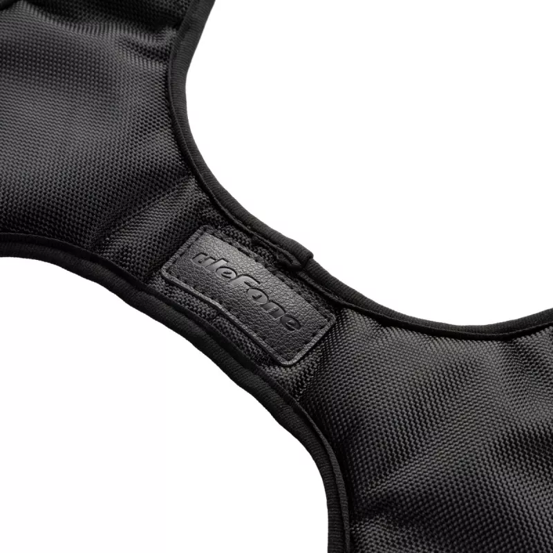 Ulefone Armor Pad 4 Holster Pro robuuste hoes met handlus, schouderriem en standaard - zwart