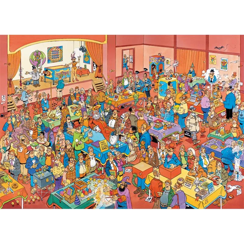 JUMBO SPIELE Jan van Haasteren The Magic Fair 1000-delige puzzel