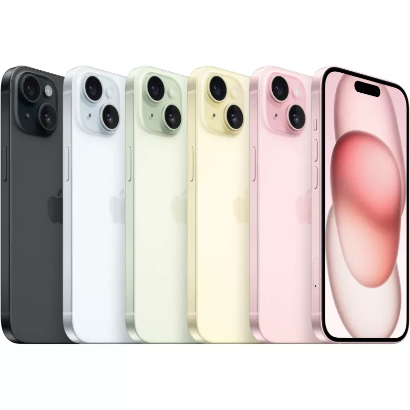 Apple iPhone 15 128GB groen 6,1 inch iOS-smartphone