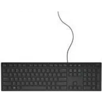 Dell KB216 Bedrade USB-toetsenbord - Deense QWERTY-indeling - Zwart