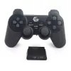 GEMBIRD JPD-WDV-01 Draadloze Gamepad voor PS2/PS3/PC - 12 knoppen - 2,4 GHz - Zwart