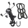 RAM Mounts X-Grip Large telefoonhouder met stuurbeugel U-bout basis