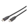DIGITUS DisplayPort-kabel met versterker 4K 60Hz UHD DP/DP M/M zwart 20m