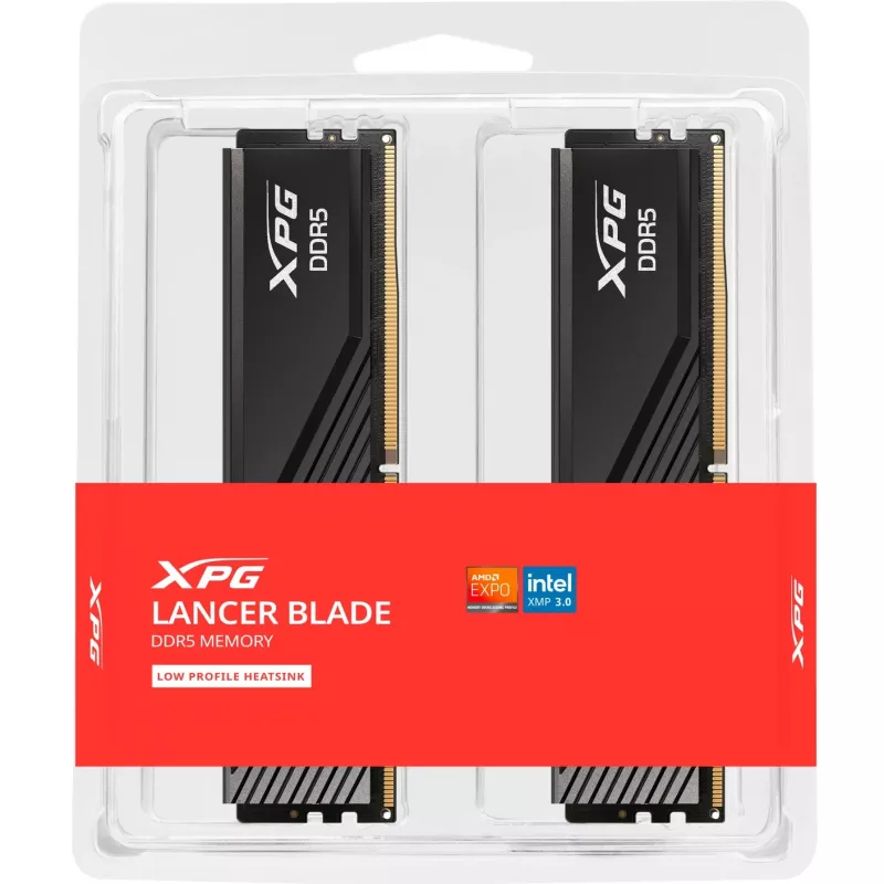 ADATA XPG Lancer Blade 32 GB (2x 16 GB) DDR5-6000 CL48 wit desktopgeheugenkit AX5U6000C4816G-DTLABWH