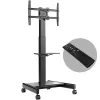 ONKRON TS1552E-B tv-mobiele standaard voor 43-75 inch schermen, zwart