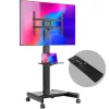 ONKRON TS1552E-B tv-mobiele standaard voor 43-75 inch schermen, zwart