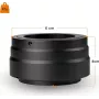 Walimex pro T2-adapter voor Canon R - objectiefaansluitadapterring met handmatige focus, eenvoudig gebruik, objectiefaansluitring voor Canon EOS R1, EOS R5 Mark II, EOS R100, EOS R8, EOS R50, EOS R10 (1023368)