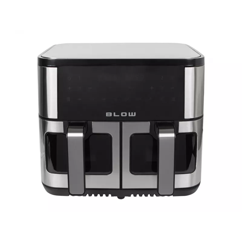 BLOW heteluchtfriteuse 2500W 9L digitaal touchpaneel LED-display zwart