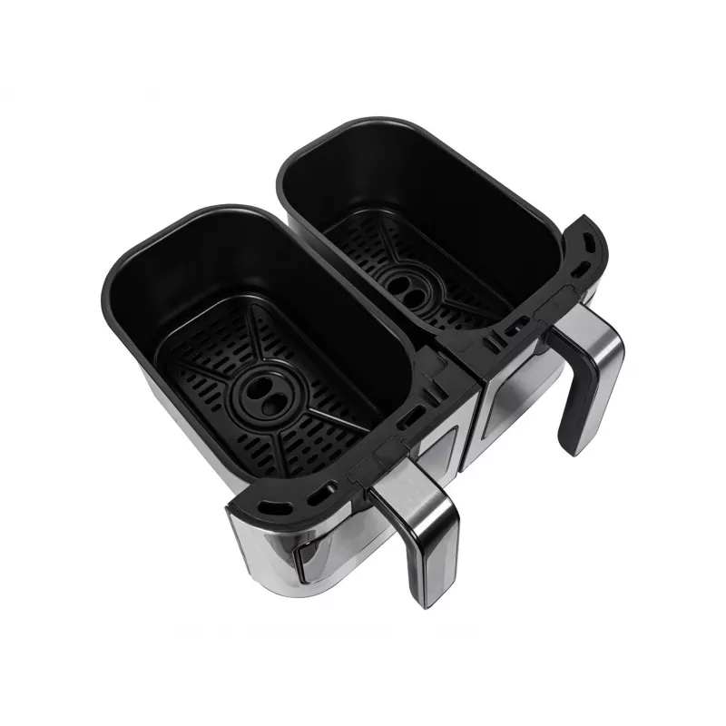 BLOW heteluchtfriteuse 2500W 9L digitaal touchpaneel LED-display zwart