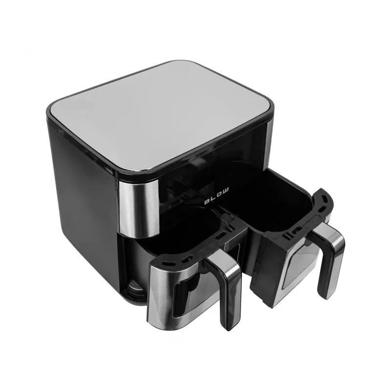 BLOW heteluchtfriteuse 2500W 9L digitaal touchpaneel LED-display zwart