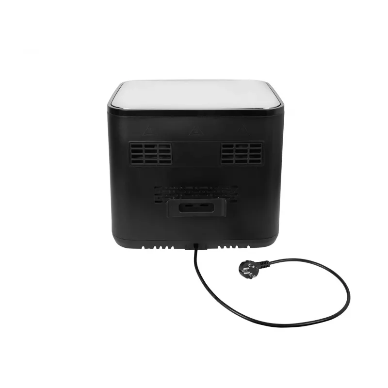 BLOW heteluchtfriteuse 2500W 9L digitaal touchpaneel LED-display zwart