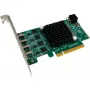 HighPoint RocketU 1244C USB 3.2 Gen 2x2 PCIe 3.0 x4 host-adapterkaart met 4 USB-C-aansluitingen