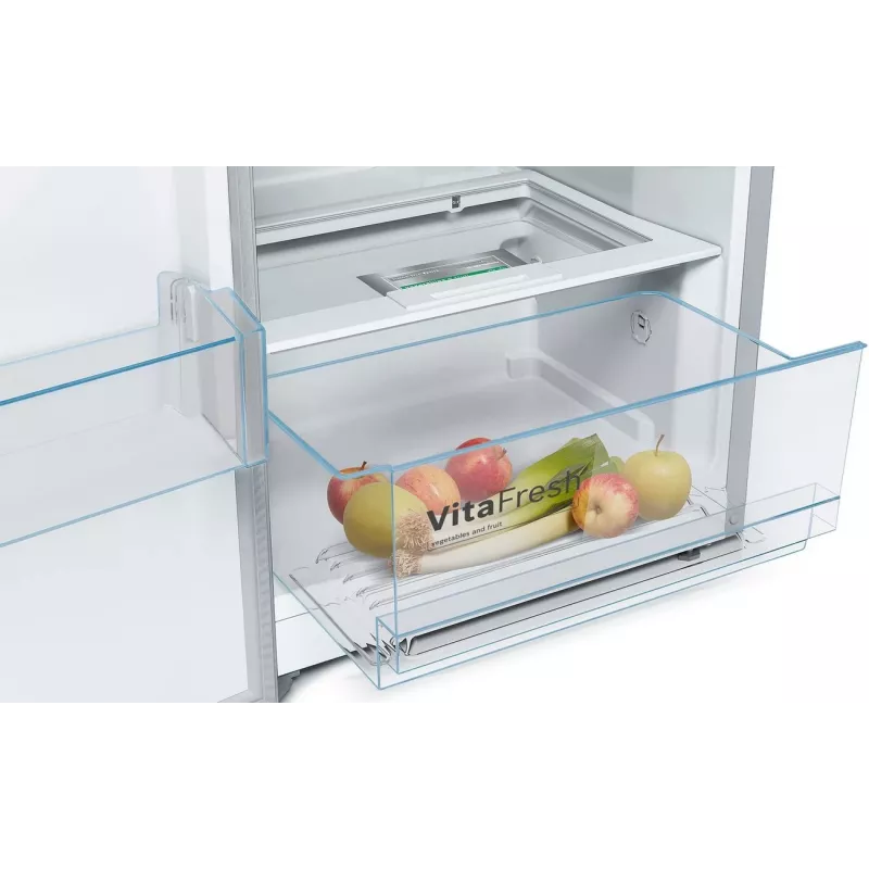 Bosch KSV33VLEP staande koelkast met VitaFresh, 324 l, zilver