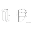 Bosch KSV33VLEP staande koelkast met VitaFresh, 324 l, zilver