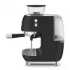 Smeg EGF03BLMEU espressomachine met bonenmaler, 1650 W, zwart