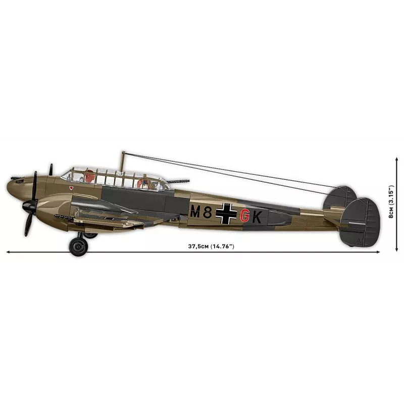 COBI KLOCKI Blocks Messerschmitt BF 110C 578 stuks