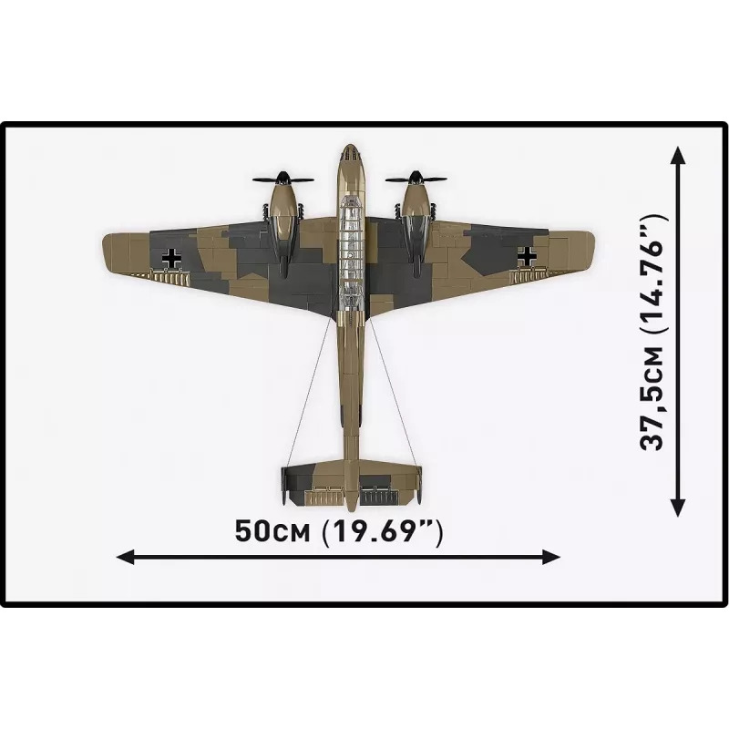 COBI KLOCKI Blocks Messerschmitt BF 110C 578 stuks