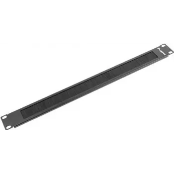 Lanberg 19 inch Brush Panel 1U zwart AK-1101-B