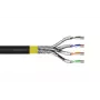 DIGITUS CAT 7A S/FTP datakabel - grondkabel, 100 m ring, simplex, PE