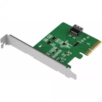ICY DOCK EXLink MB408A5 MCIO 4i naar PCIe 5.0 x4 adapter met redriver