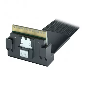 Supermicro CBL-MCIO-1245M5R MCIO x8 haaks naar recht interne opslagkabel 45 cm