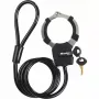 Master Lock Street Cuff kabelslot met sleutel - zwart - 1000 mm - 8 mm