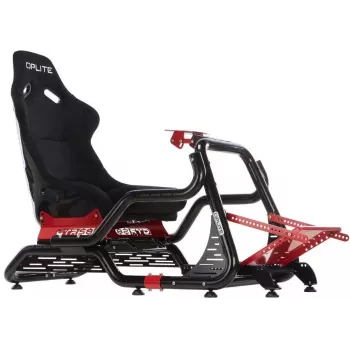 OPLITE Cockpit GTR S8 Elite Force Red racing simulator cockpit (retail, vrachtverzending)