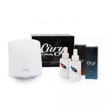 Shelly Cury Box smart aroma diffuser Wi-Fi Bluetooth wit plug & play