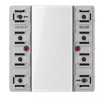 JUNG LS 52941 ST KNX Universele tastsensormodule, 4-voudig, inbouw, LS-serie