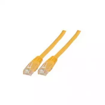 EFB Elektronik ECOLAN RJ45 Patchkabel Cat.6 U/UTP PVC CCA geel 15m