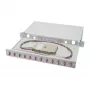 EFB Elektronik Lasbox LC OS2 9/125µm uitschuifbaar 24 pigtails 12 koppelingen 1U