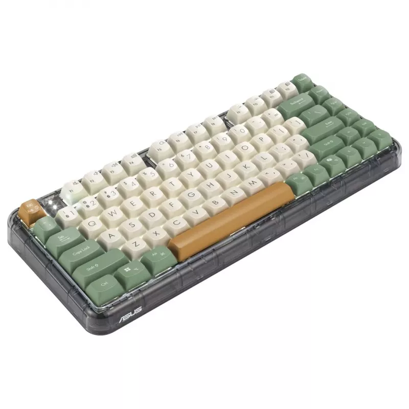 ASUS KD201 Jelly75 draadloos/Bluetooth-toetsenbord melkwit
