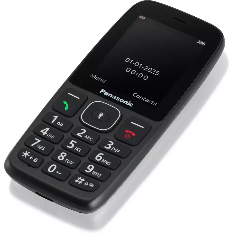 Panasonic KX-TF400EXB Mobiele telefoon, zwart