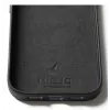 Mujjo Wallet Leather Case voor iPhone 17 Pro met MagSafe (Zwart)