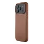 Mujjo Leren Hoes voor iPhone 17 Pro Max met MagSafe (Tan)