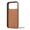 Mujjo Wallet Leather Case voor iPhone 17 Pro Max, MagSafe-compatibel, Tan