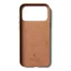 Mujjo Wallet Leather Case voor iPhone 17 Pro Max, MagSafe-compatibel, Tan