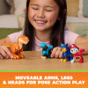 SPINMASTER Paw Patrol: The Dino Movie - Dino Adventure figuur cadeauset, 6-pack