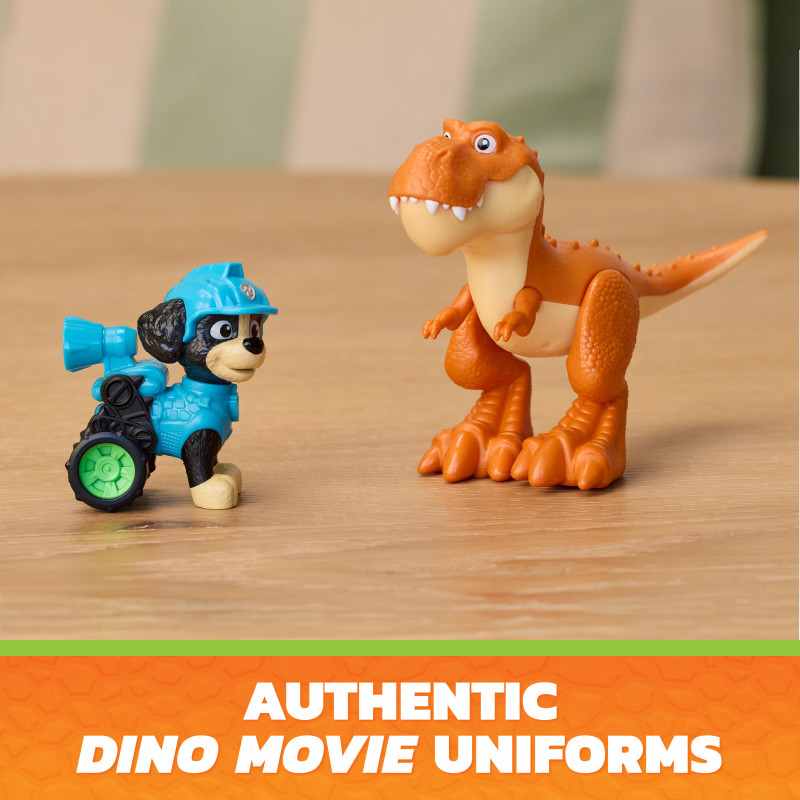 SPINMASTER Paw Patrol: The Dino Movie - Dino Adventure figuur cadeauset, 6-pack