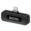 BOYA BY-V1 V2.0 ultra compacte 2,4GHz draadloze microfoon voor Lightning-apparaten - 1TX+1RX