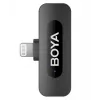 BOYA BY-V1 V2.0 ultra compacte 2,4GHz draadloze microfoon voor Lightning-apparaten - 1TX+1RX