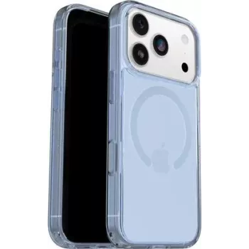 OtterBox Symmetry Series Clear MagSafe Camera Control Case voor iPhone 17 Pro blauw