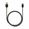 Emporia DATA-TC-GNG-B USB-A naar USB-C kabel 1 m zwart